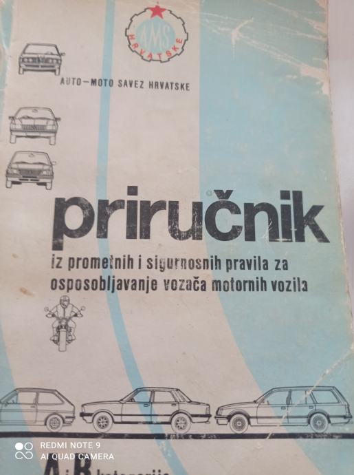 PRIRUČNIK Za Osposobljavanje Vozača A I B Kategorije