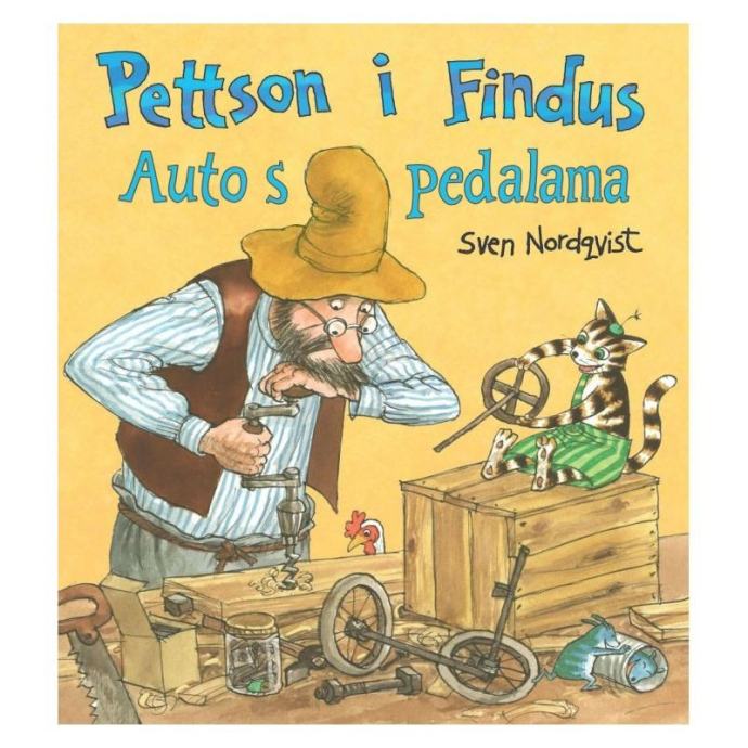 Sven Nordqvist: Pettson i Findus auto s pedalama