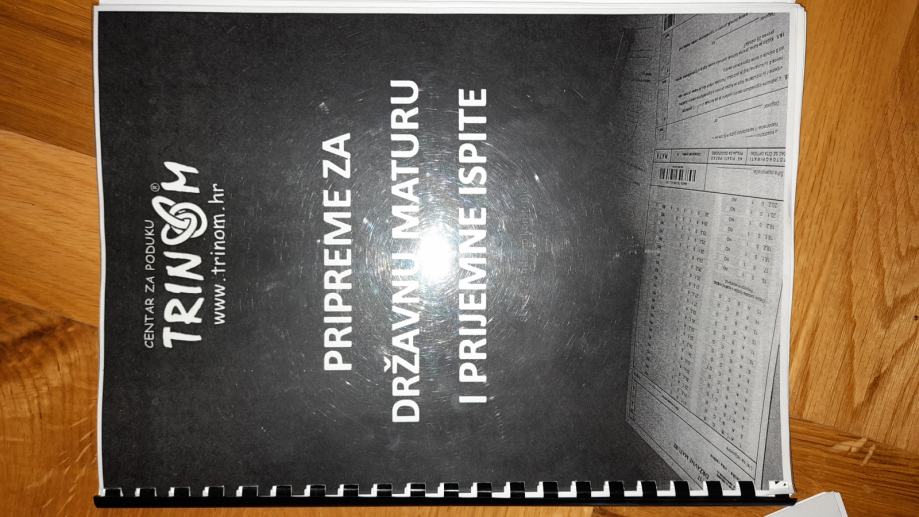 Trinom Skripta Iz Matematike I Hrvatskog