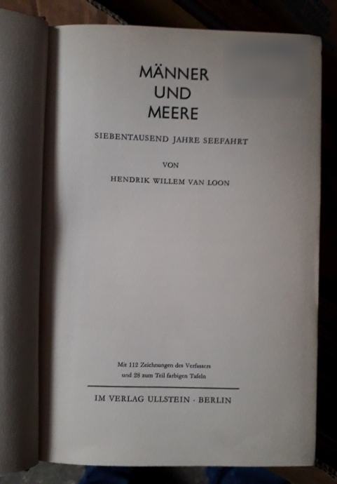 Van Loon, Hendrik Willem - Männer und Meere : siebentausend Jahre...