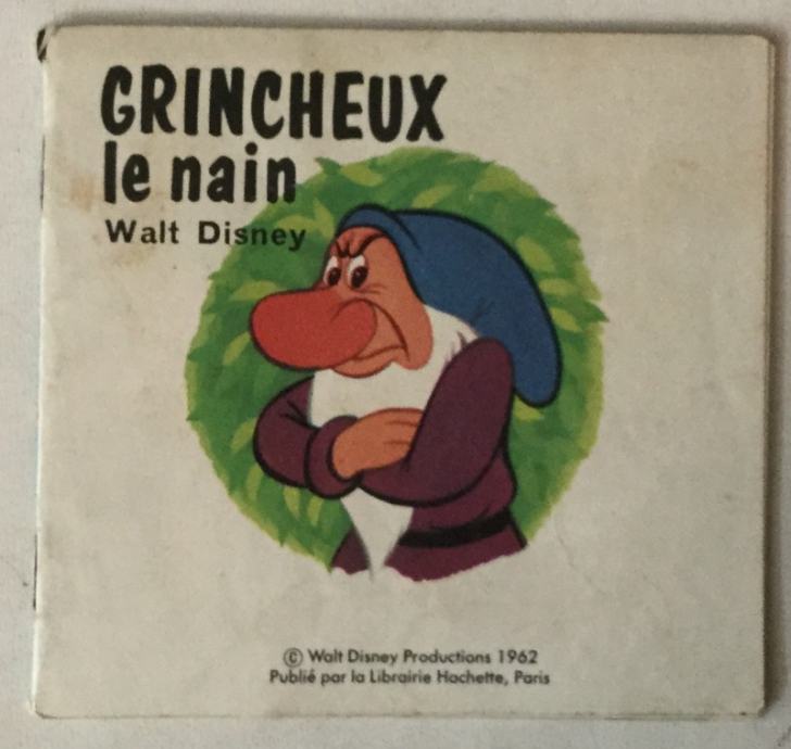 Walt Disney: Grincheux le nain