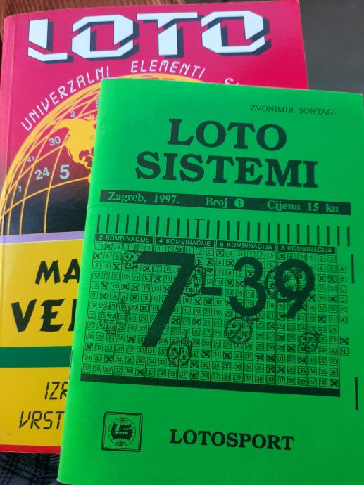 Z. Sontag LOTO: MALE TAJNE VELIKE IGRE + LOTO SISTEMI 7-39