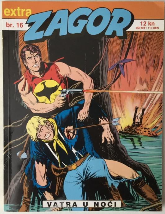 Zagor Extra 16, Vatra u noći