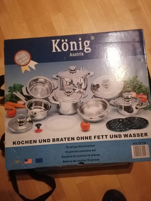 Konig Austrija set lonaca