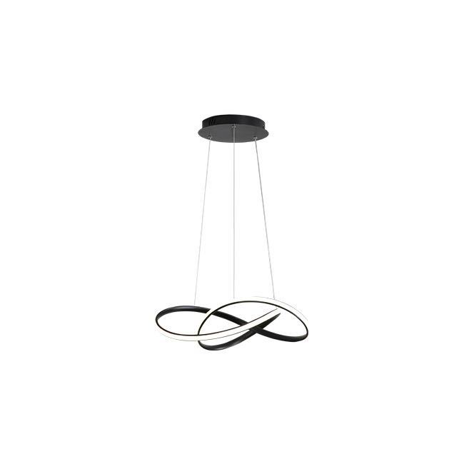 Viseća lampa Tavi, 30W - crna