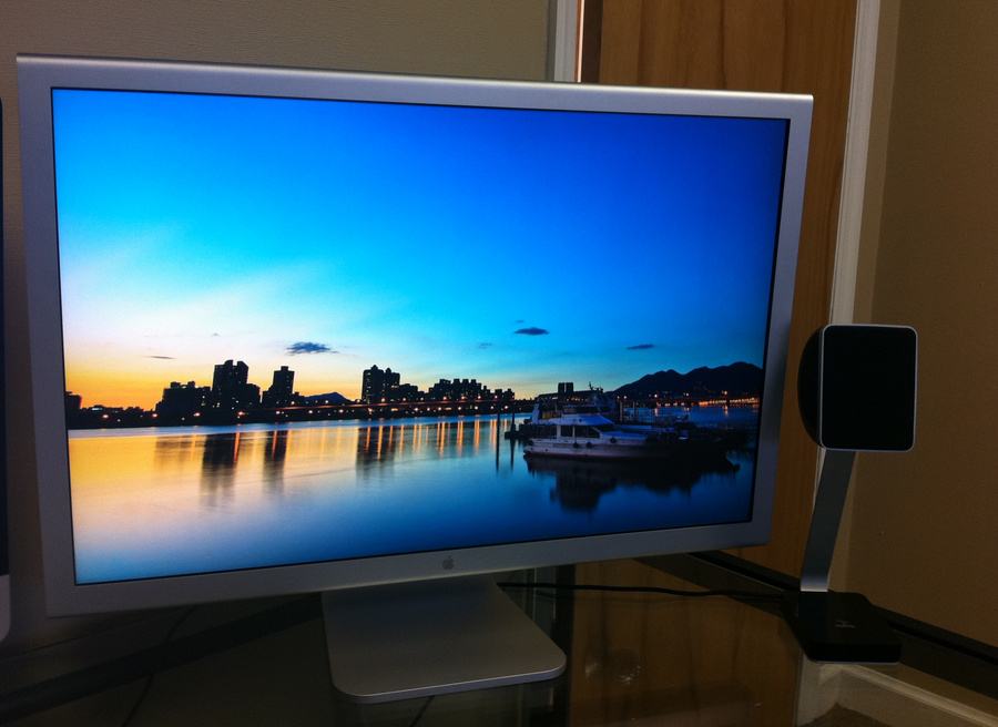 Как подключить монитор apple cinema hd display 30 через дисплей порт