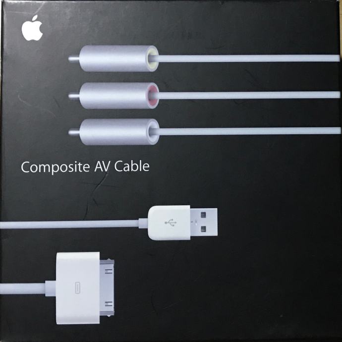 Apple Composite AV Cable