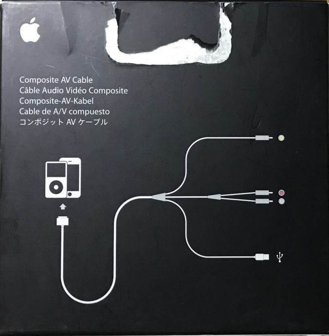 Apple Composite AV Cable