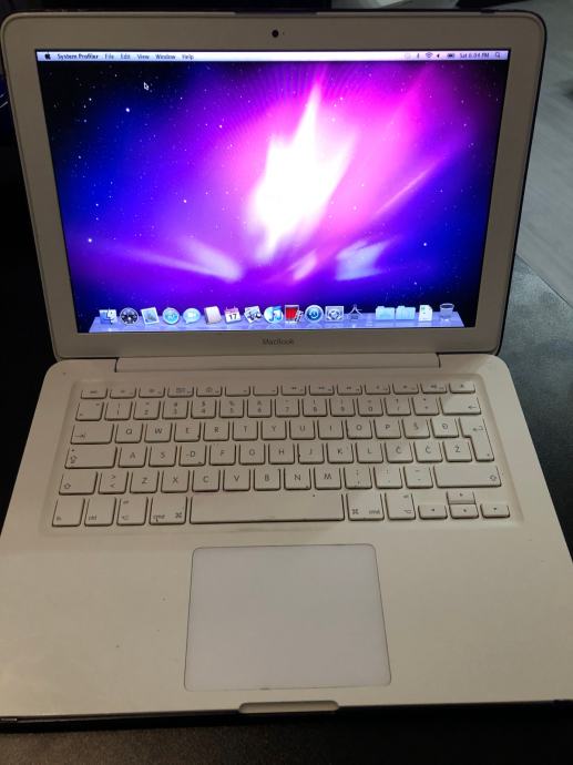 APPLE MACBOOK WHITE UNIBODY