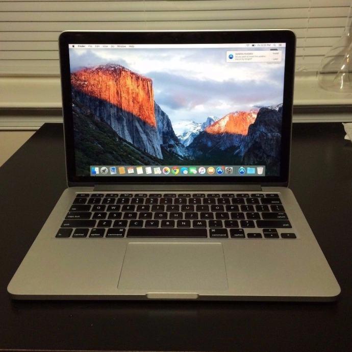 macbook pro retina 13 inch mid 2014 software update
