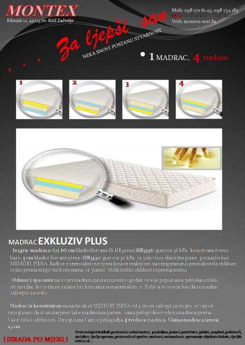 MADRAC 200x200 EXKLUZIV PLUS