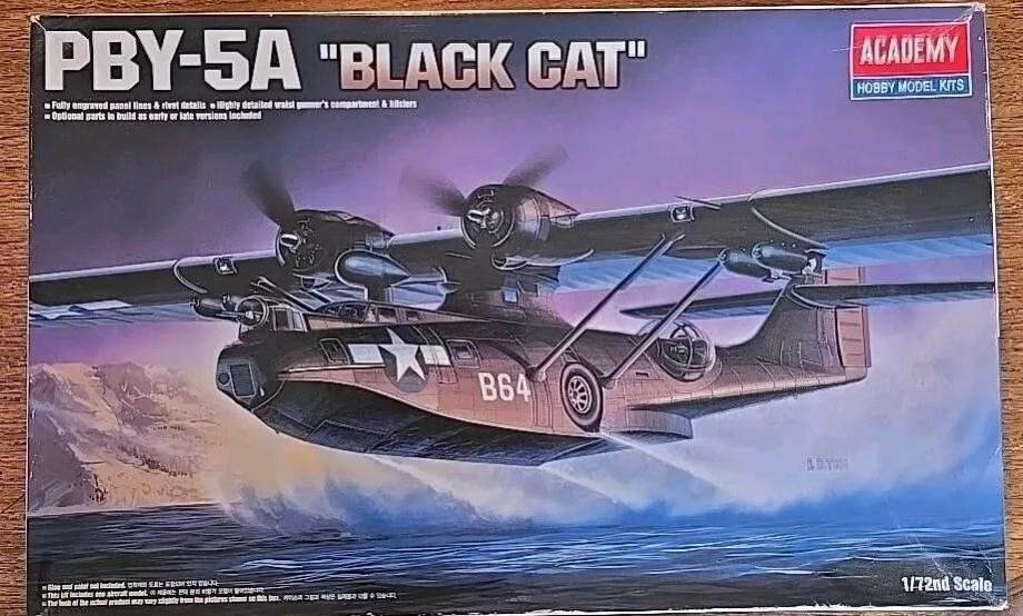 Academy 1/72 PBY-5A "Black Cat"