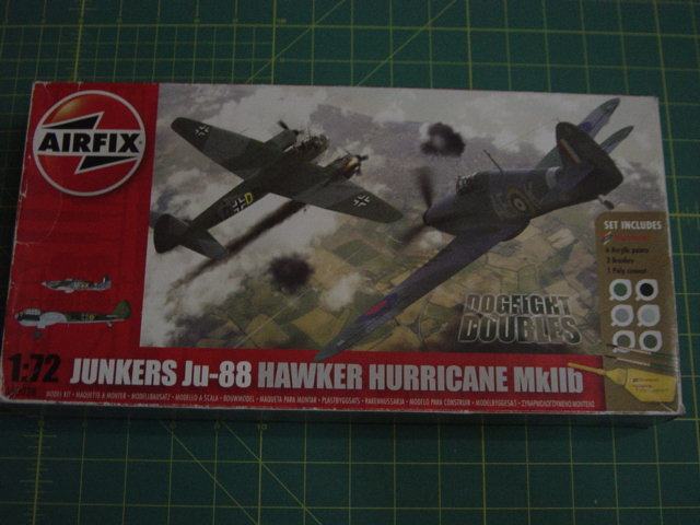 Airfix 1/72 dogfight Hurricane Mk IIb & Ju 88