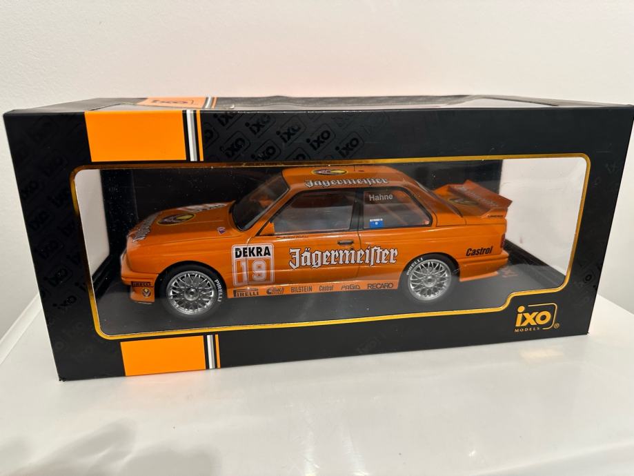 Bmw M3 E30 1/18 Jagermeister Ixo No.19 Dtm Nürburgring