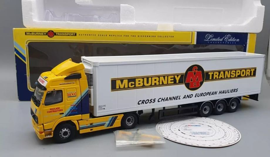 Corgi 1/50 Volvo FH Globetrotter Mc Burnley Ltd