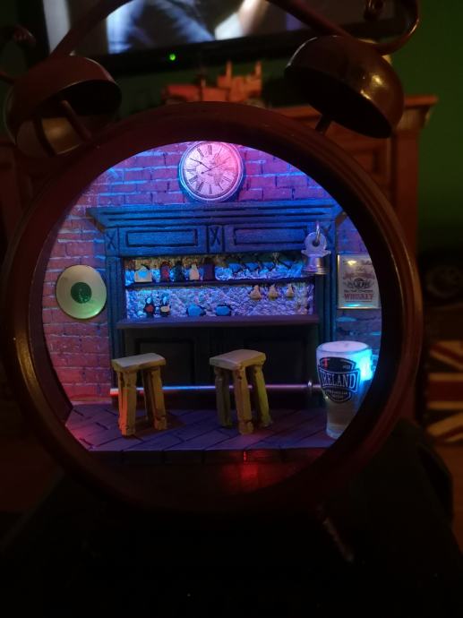 maketa diorama irish pub