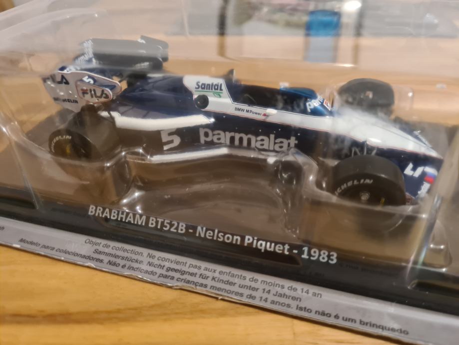 F1 Brabham BT52 1/24 Edicola