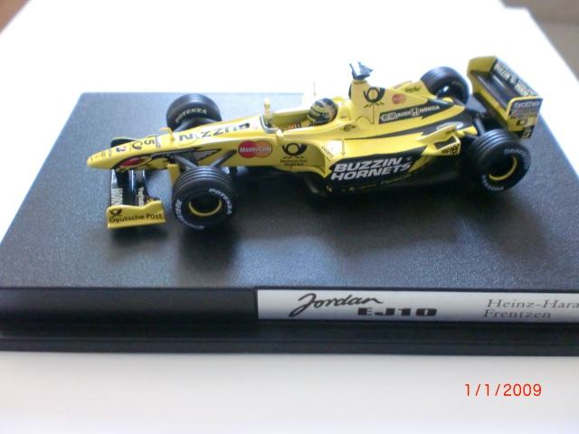 f1 jordan ej10 - 2000g hot wheels 1/43