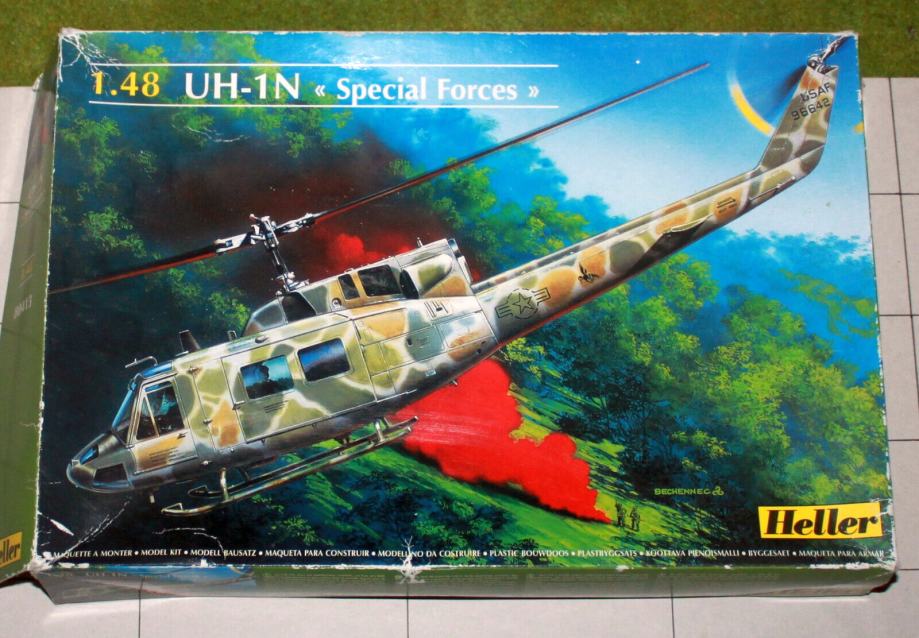 Heller 1/48 UH-1N Special Forces