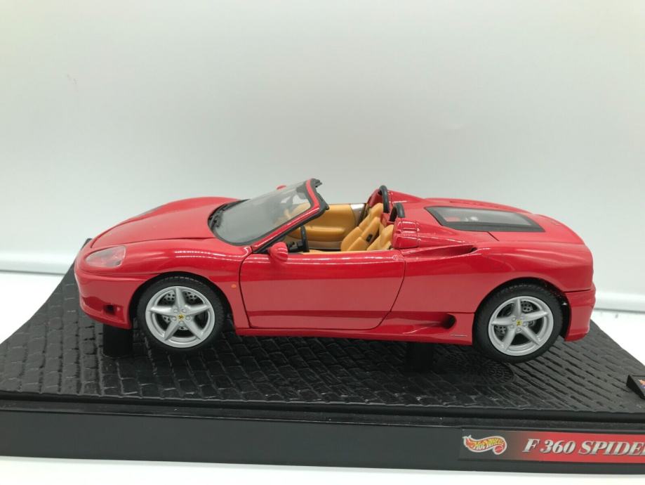 Hot Wheels 1/18 Ferrari F360 Spider