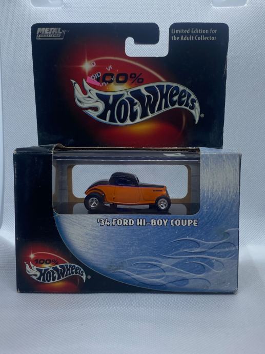 Hot Wheels '34 Ford Hi-Boy Coupe Limited Edition Collector No.07 2003.