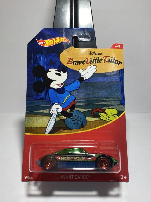 Hot Wheels Avant Garde Disney Brave Little Tailor Mickey Mouse 4/8..A8