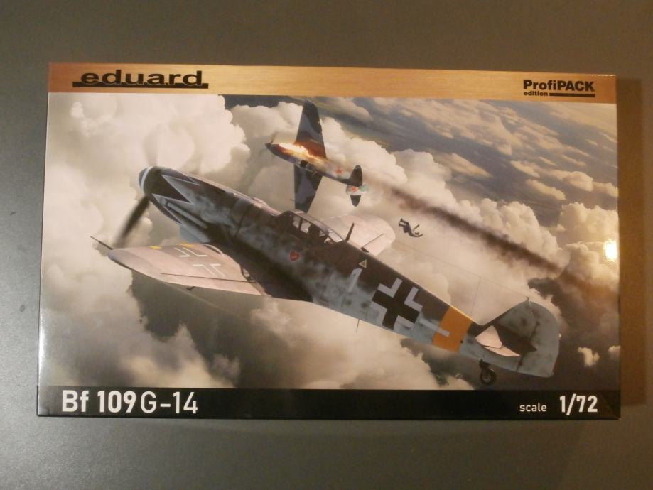 Hrvatski "Messerschmitt Me-109G", 1:72, Eduard "Profipack"