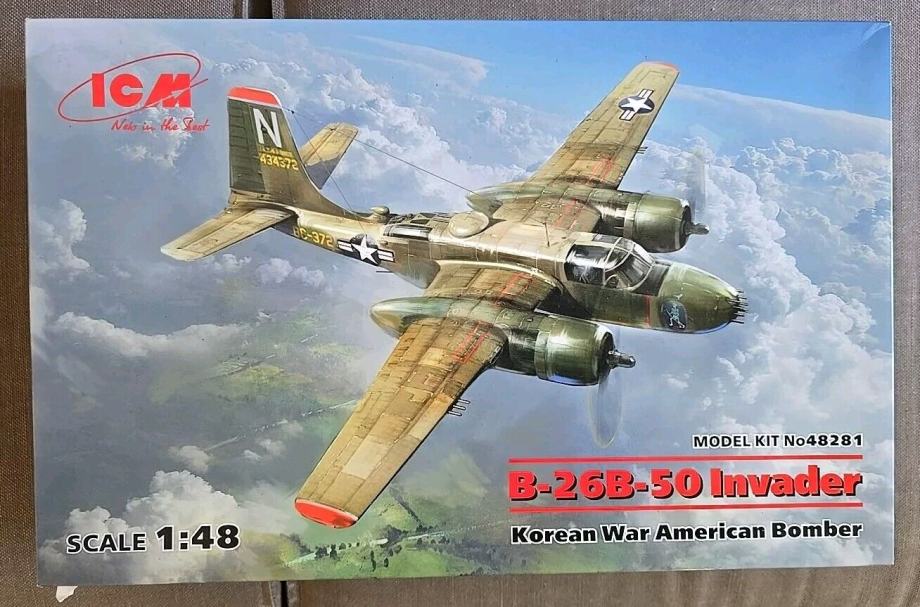 ICM 1/48 B-26B-50 Korean War