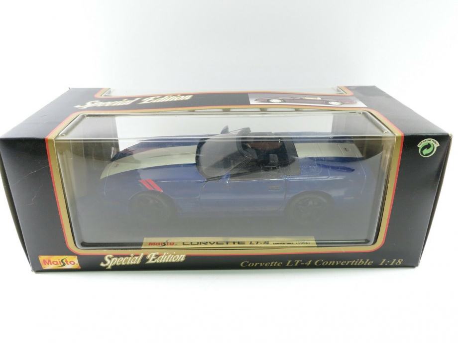 Maisto 1:18 Corvette LT-4 Convertible Specijal edition