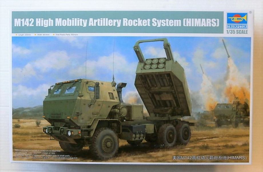 Maketa TRUMPETER 1/35 M142 High Mobility Artillery Rocket Sys. HIMARS