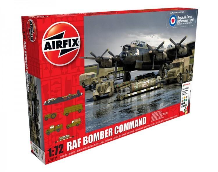 Maketa Airfix Bomber Command - Lancaster BI 1/72