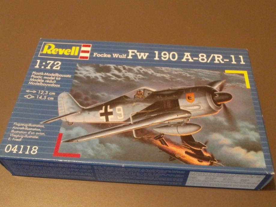 Maketa Focke Wulf Fw 190 172 Revell 4138