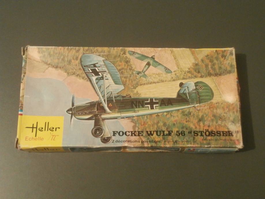 Maketa "FW-56 Stosser", 1:72, Heller