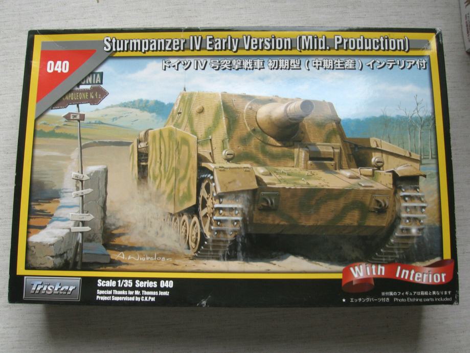 Maketa tenka tenk German Stug IV Oklopnjak 1/35 1:35 M