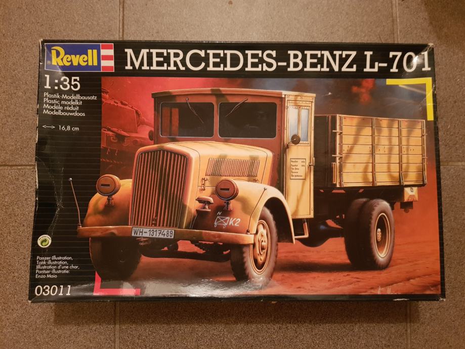 Maketa vozila Mercedes-Benz L-701