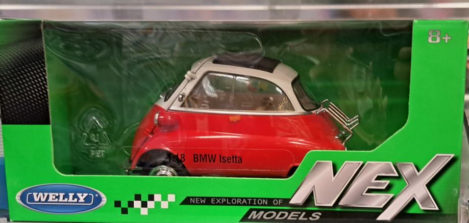 Metalni model maketa automobil BMW Isetta 1/18 1:18