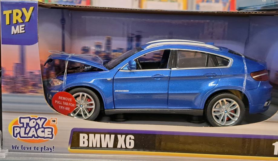 Metalni model maketa automobil BMW X6 1/24 1:24