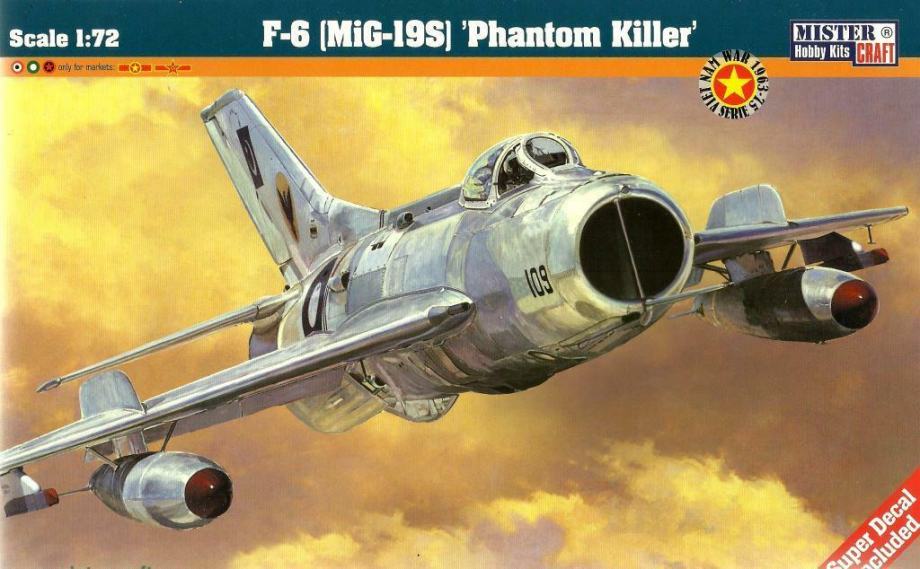 Mistercraft 1/72 F-6 (Mig-19) Phantom killer