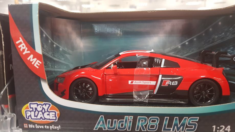 Metalni model maketa automobil AUDI R8 LMS 1/24 1:24