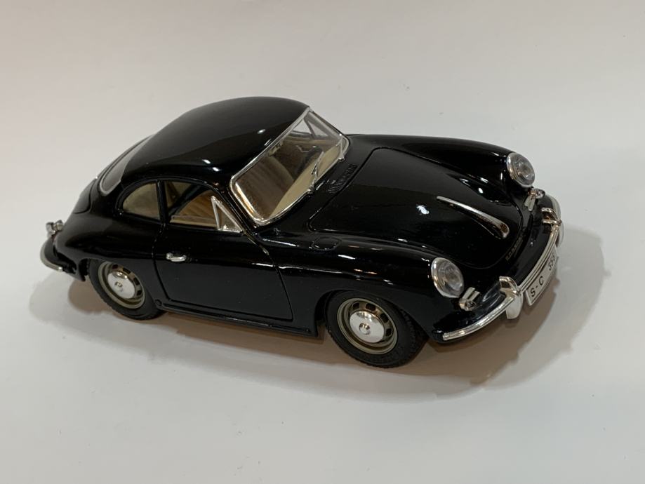 Porsche 356 B Coupe Burago 1:18 Italy autic diecast model vintage