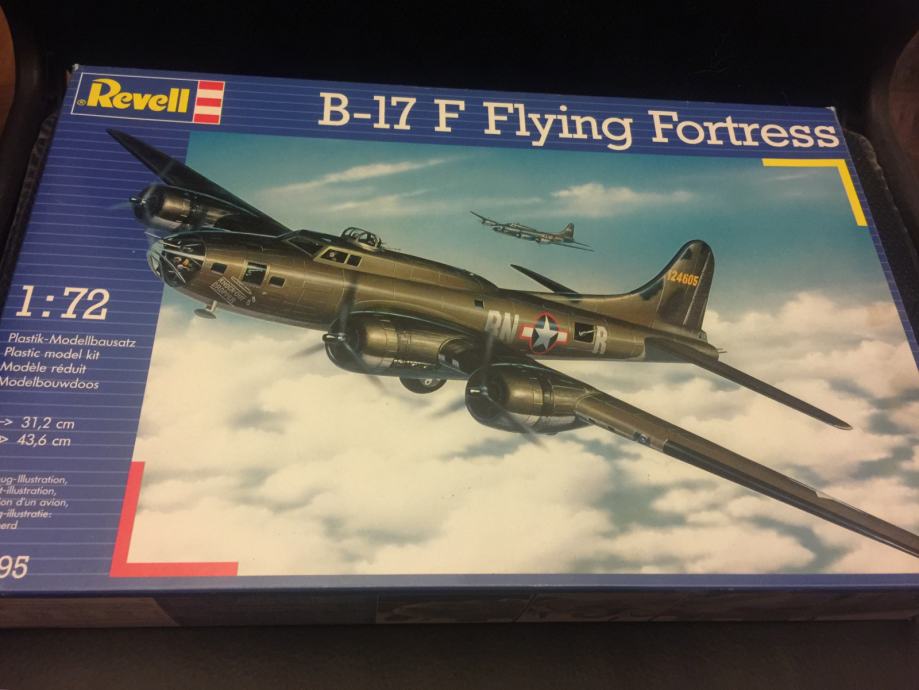 Revell B-17F Flying Fortress, 1:72