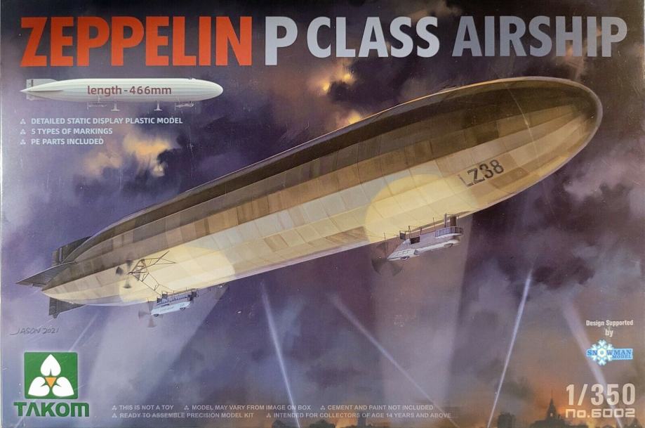 Takom 1/350 ZEPPELIN P CLASS AIRSHIP