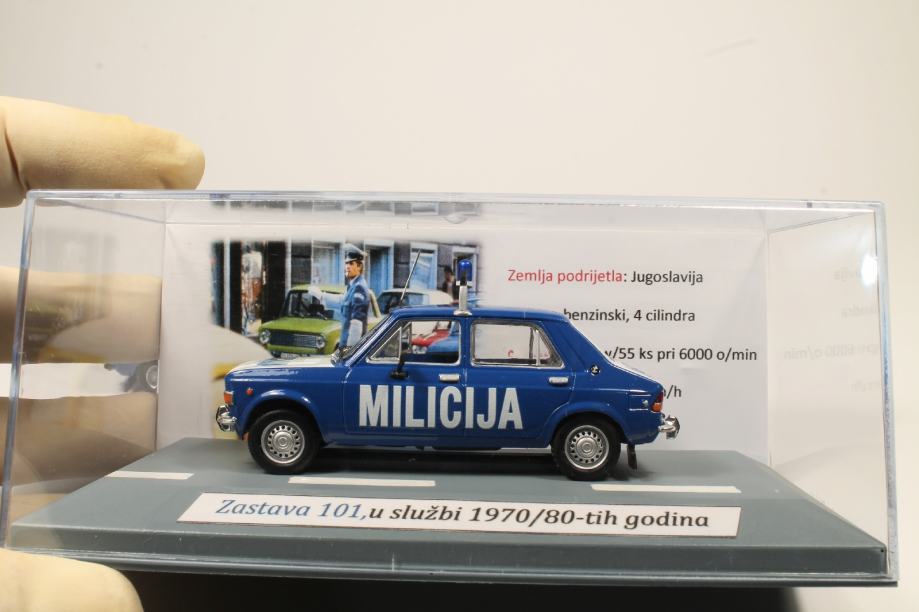 Zastava 101 Stojadin Milicija 1/43