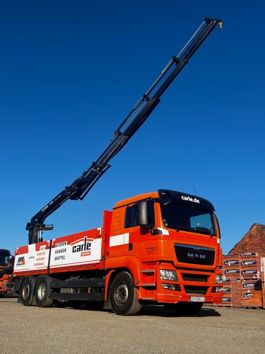 MAN TGS 26.400 HIAB 211 12 m, 2014 god.