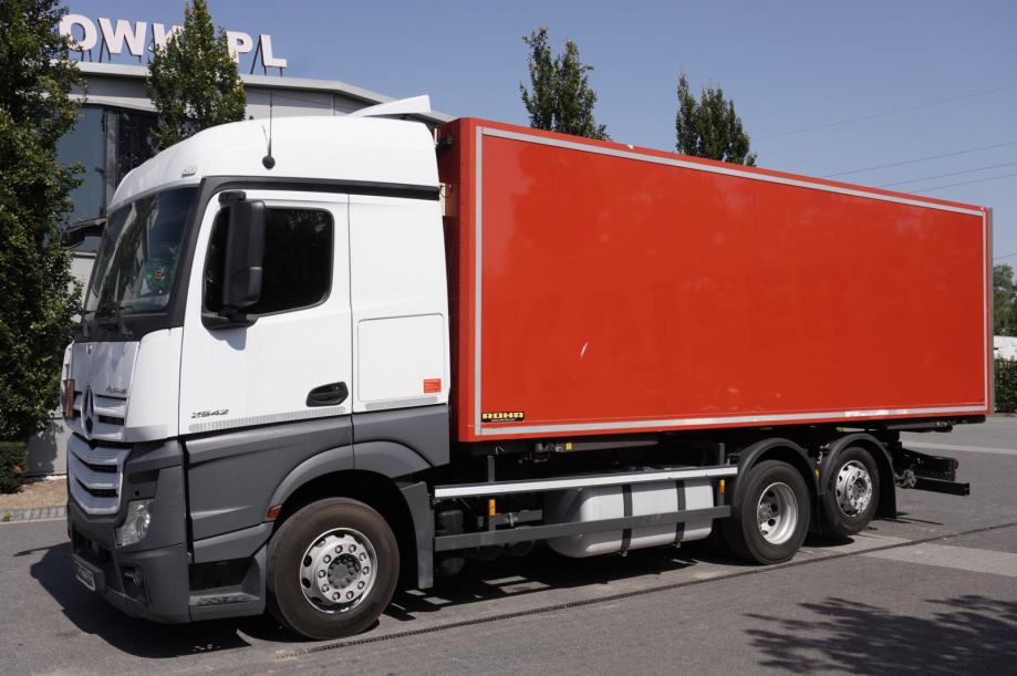 Mercedes-Benz Actros 2542 E6 Isotherm BDF 18 paleta / Kabinski salon, 2018 god.