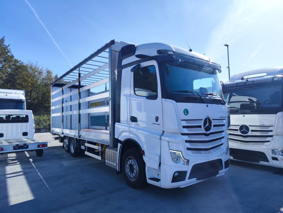 MERCEDES BENZ ACTROS MP5 2645 JUMBO MEGA 20 EURO PALETNIH MEST+ RAMPAe, 2021 god.