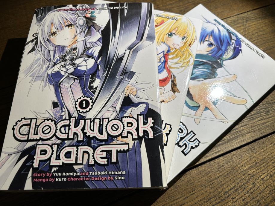 Clockwork Planet vol. 1 Manga by Yuu Kamiya; Tsubaki Himana; Kuro