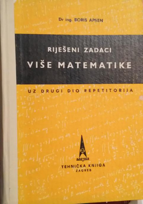 Boris Apsen – Riješeni zadaci više matematike 2