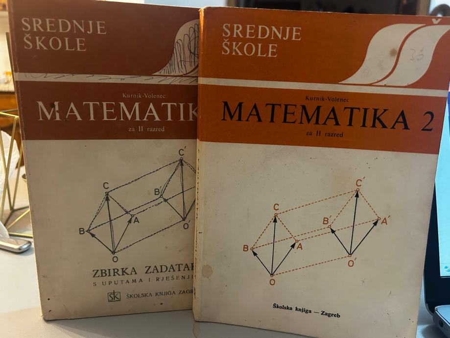 Matematika 2 – Kurnik, Volenec (Školska knjiga, 1974)