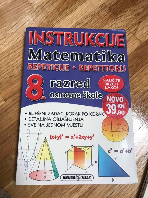 Matematika za 8. razred osnovne škole